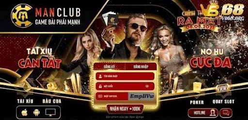 Giao diện game mậu binh ManClub