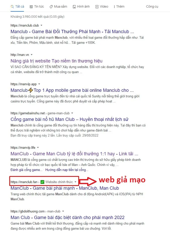 Manclub lừa đảo?